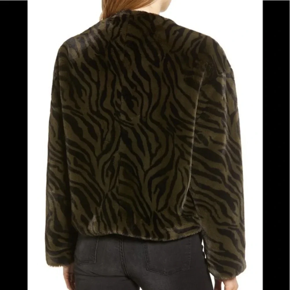 Sanctuary Safari Faux Fur Jacket